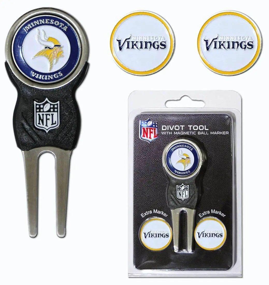 Minnesota Vikings Golf Divot Tool with 3 Markers - ToylandEU™