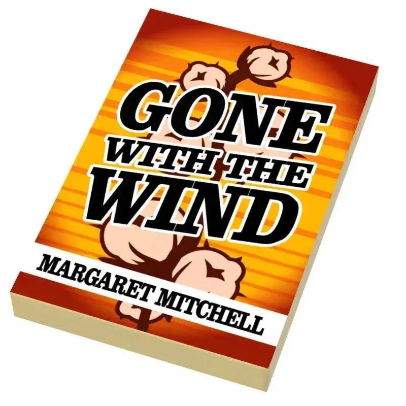 Gone with the Wind Book Tile (2x3) made using LEGO parts - ToylandEU™