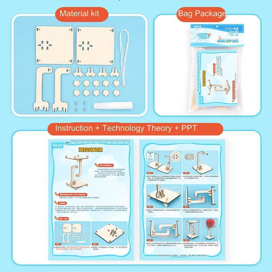 Gravity-Defying Tensegrity STEM Toy for Young Scientists - ToylandEU