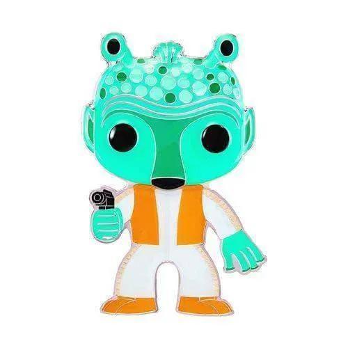 Greedo Star Wars Enamel Pin Collectible Crown Stand - ToylandEU™