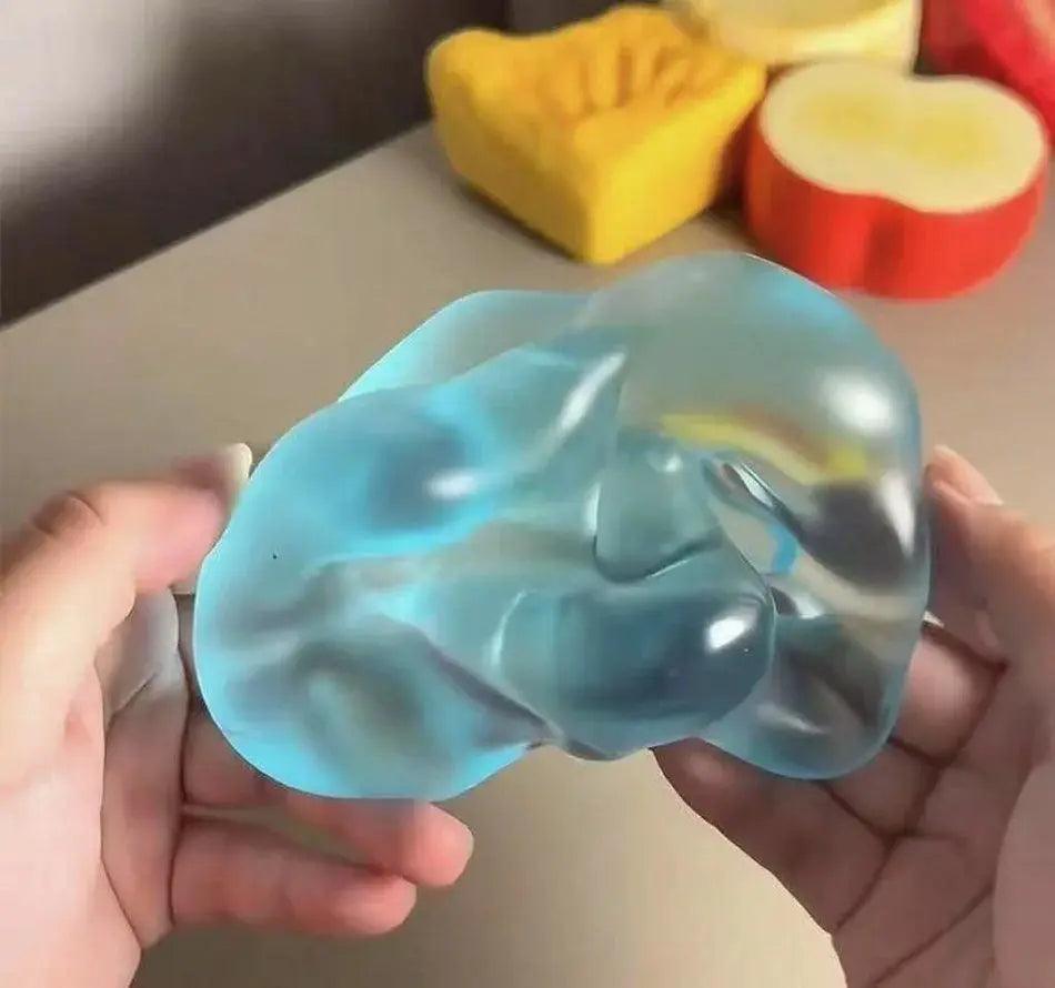 Green Apple Stress Ball Fidget Toy ADHD Relief Calming - ToylandEU™