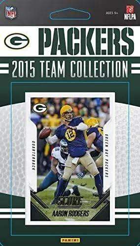 Green Bay Packers 2015 Score Team Set Cards Collection - ToylandEU