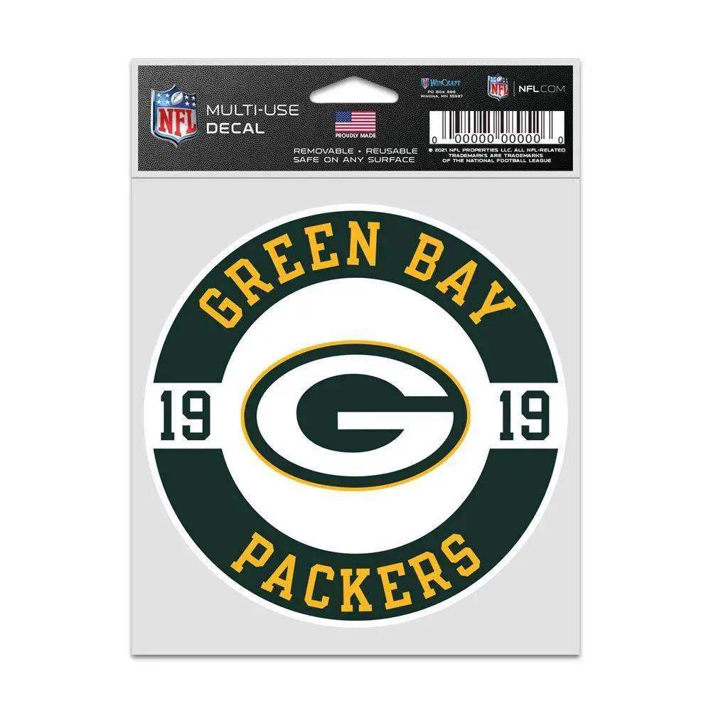 Green Bay Packers Decal Patch 3.75x5 Inches Fan Wincraft - ToylandEU™