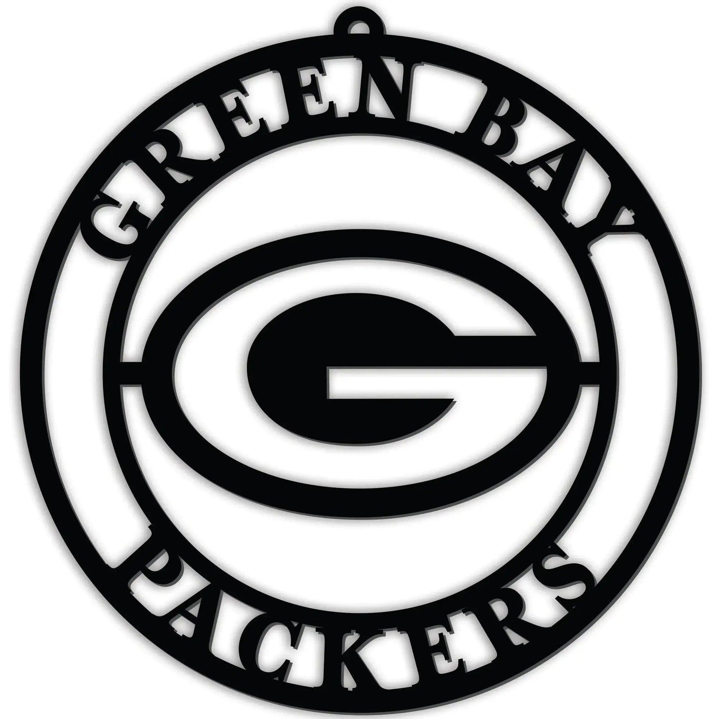 Green Bay Packers Door Hanger Sign 16 Inch Diameter - ToylandEU™