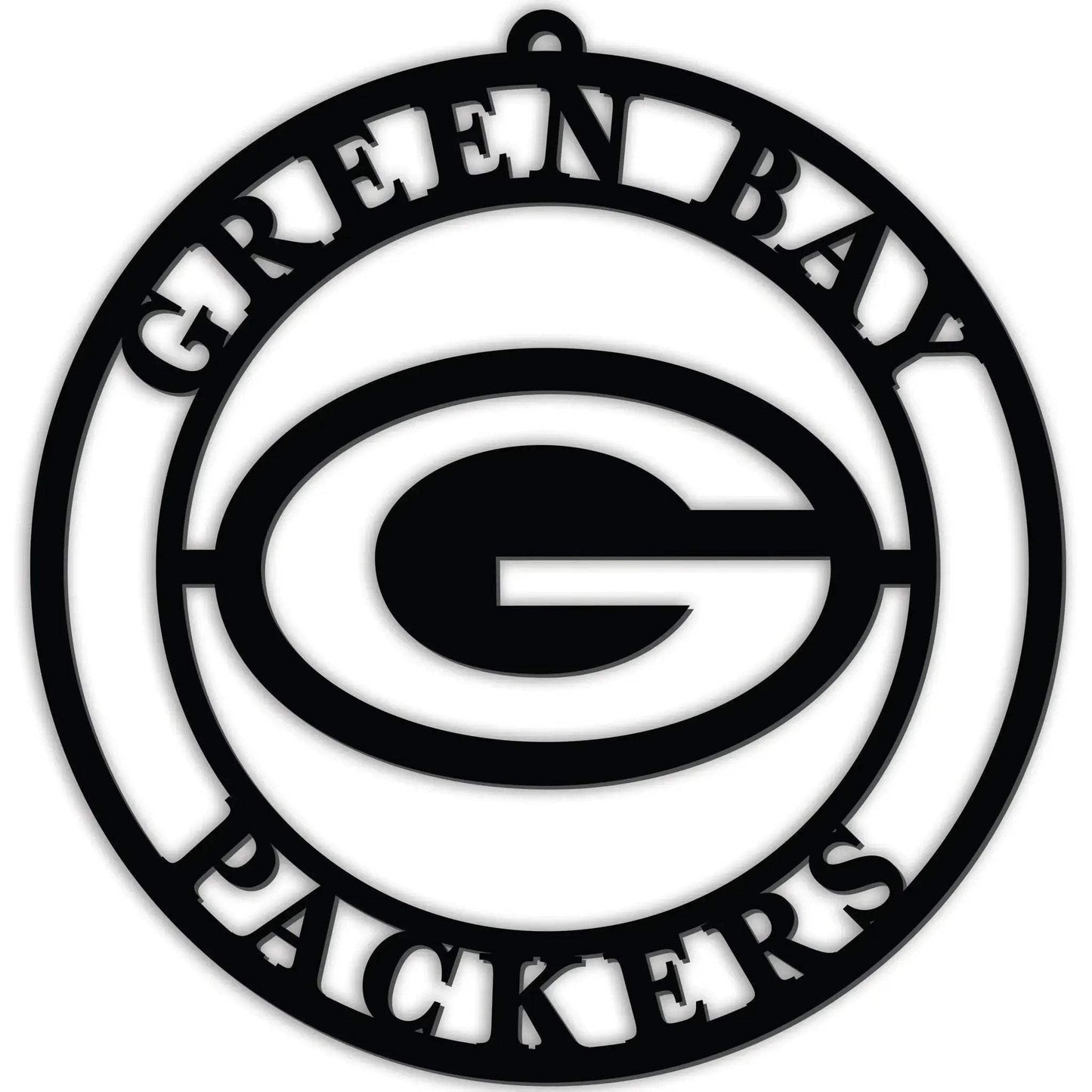 Green Bay Packers Door Hanger Sign 16 Inch Diameter - ToylandEU™