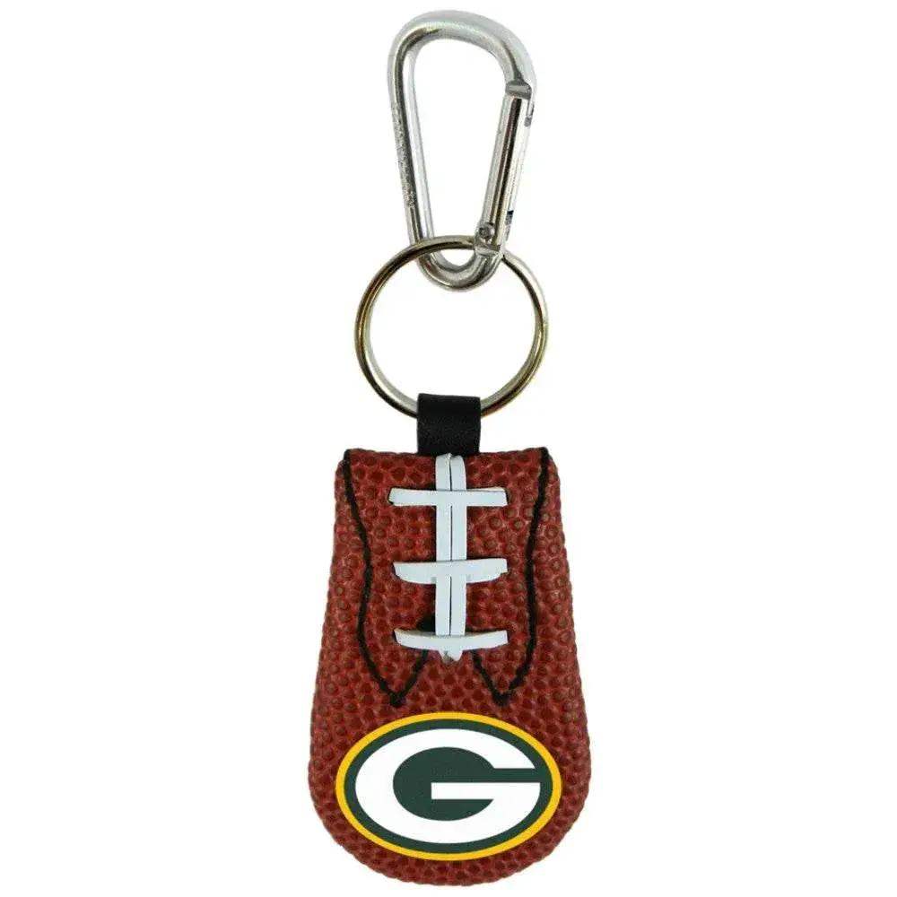 Green Bay Packers Keychain Classic Football GameWear - ToylandEU™