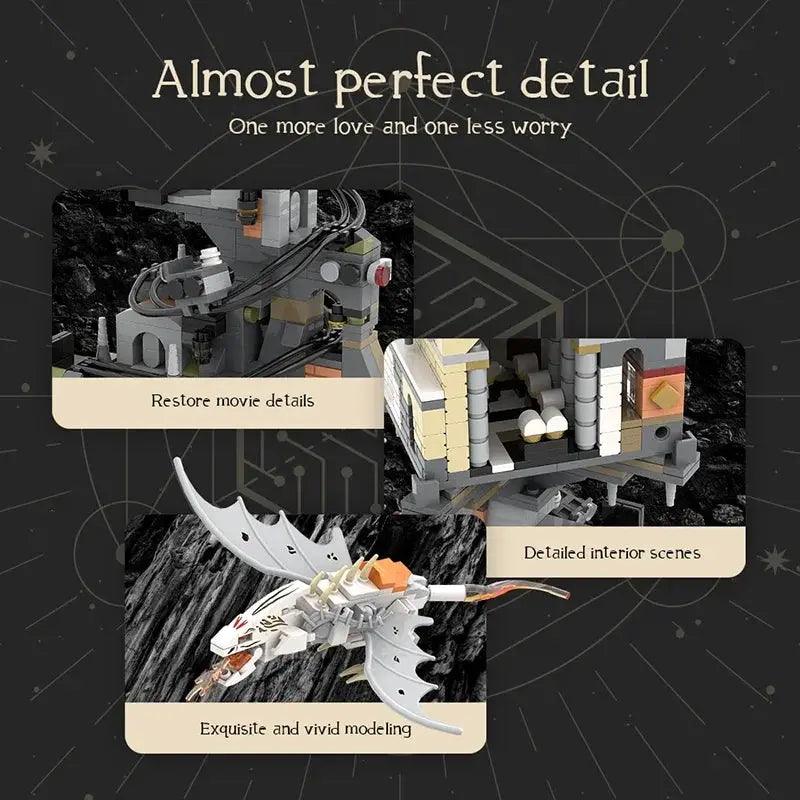Gringotts Wizarding Bank Lego Compatible Blocks Unisex - ToylandEU™