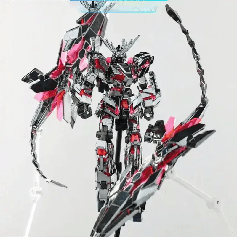 Gundam Unicorn RX0 Destroy Mode Model Kit Electroplated Finish - ToylandEU