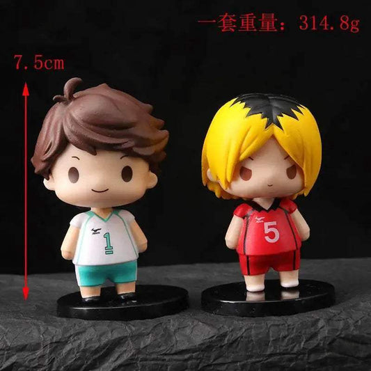 Haikyu!! Q Version Volleyball Figures - Kenma, Hinata, Bokuto & More! - ToylandEU