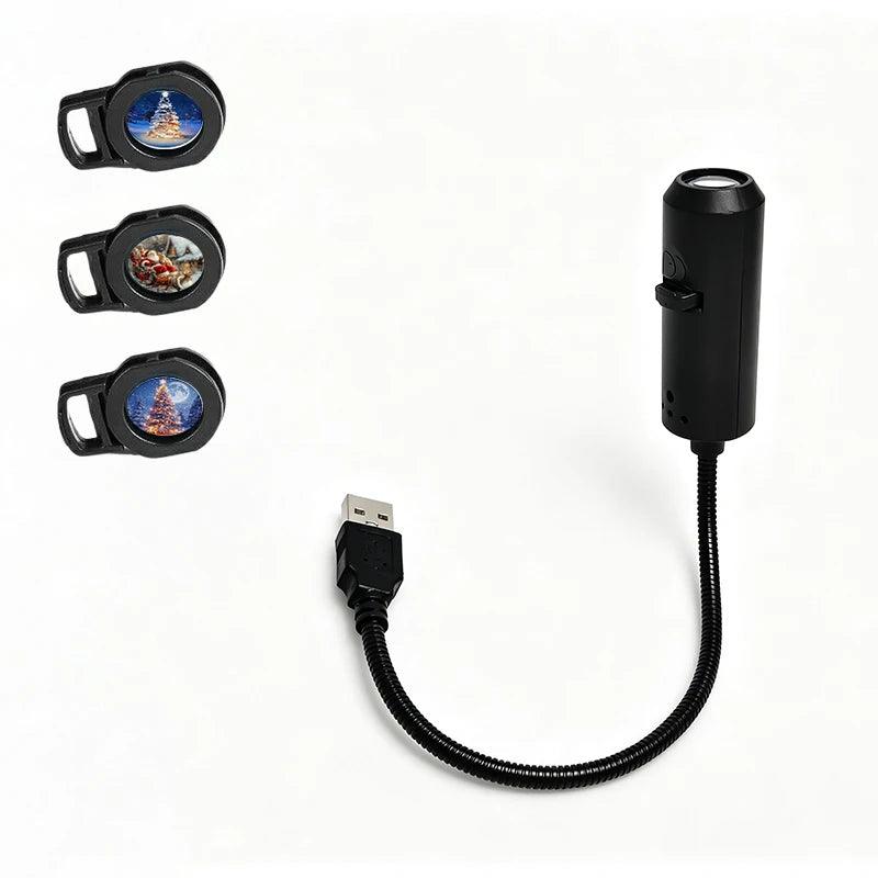 Halloween Projector Light | USB Powered Gooseneck | Toylandeu™