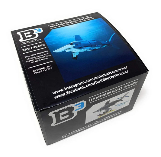 Hammerhead Shark Building Set LEGO Bricks Collectible - ToylandEU™