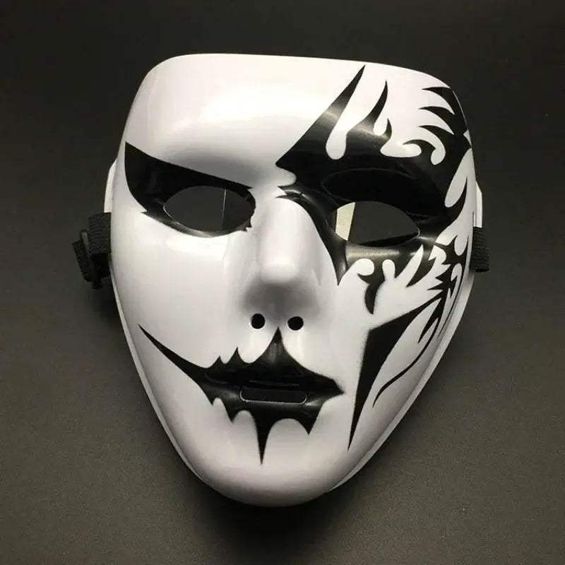 Vivid Death Clown Hand Painted Adult Mask Toyland EU - ToylandEU™