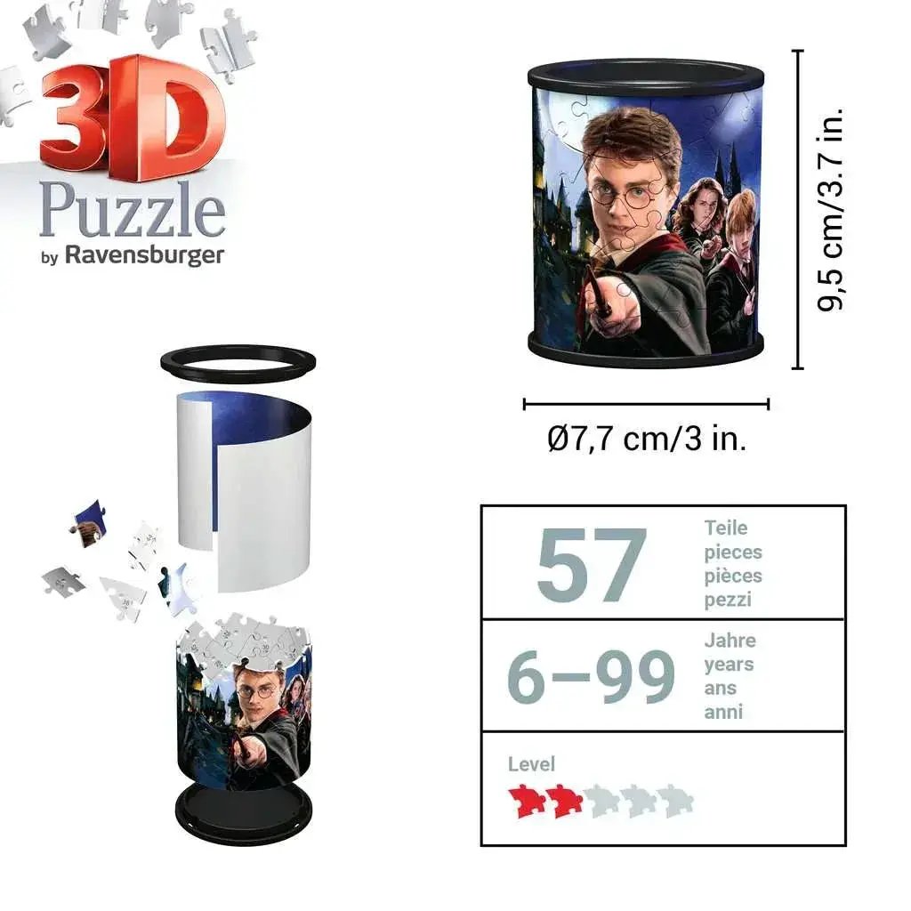 Harry Potter Pencil Cup 3D Jigsaw Puzzle Organizer - ToylandEU