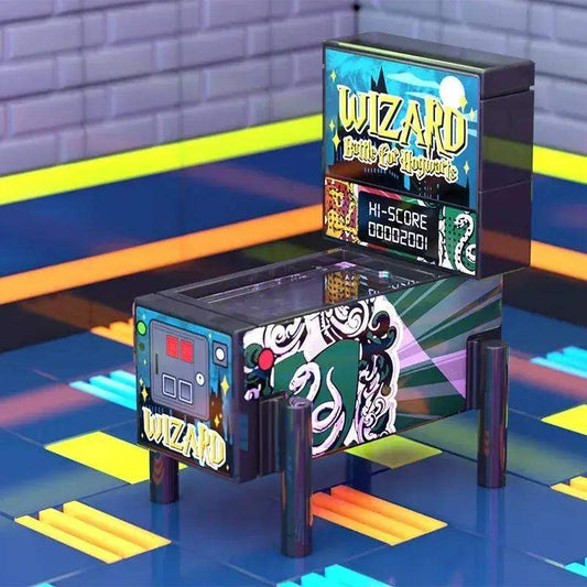 Harry Potter Pinball Arcade Machine Building Set made using LEGO parts - ToylandEU™