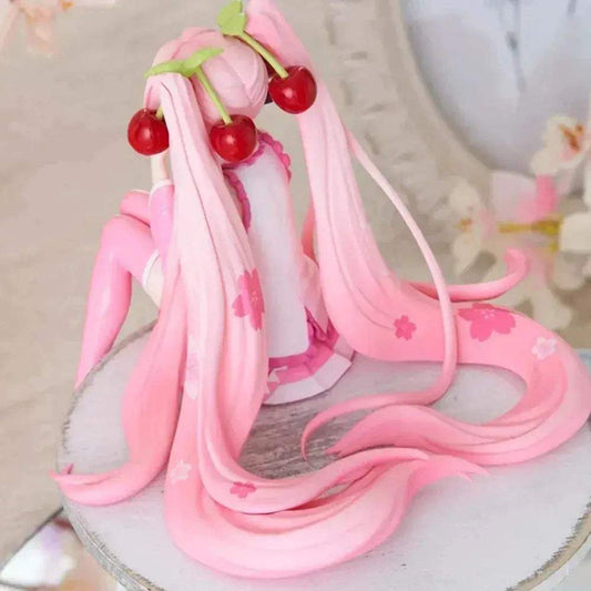 Hatsune Miku PVC Figure Pink Dress Exclusive Toy - ToylandEU™
