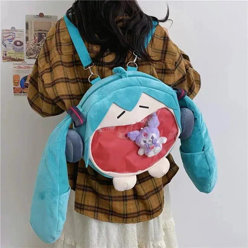 Hatsune Miku Plush Backpack Ita Bag Cosplay Ready - ToylandEU™