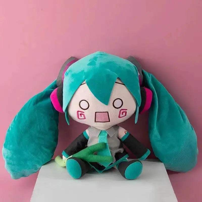 Hatsune Miku Plush Pillow Toy For Anime Fans Soft Gift - ToylandEU