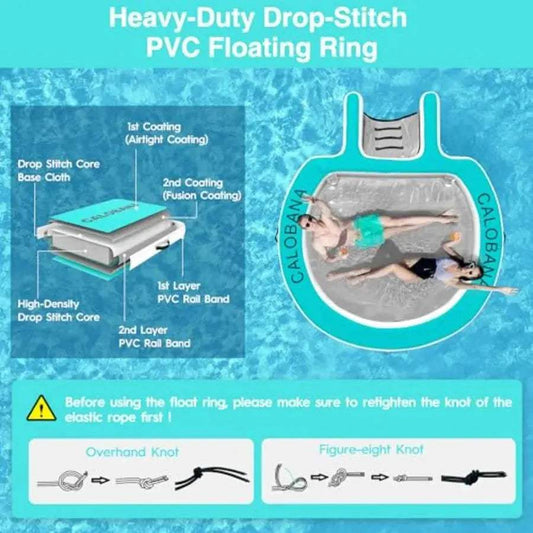 Heavy Duty Inflatable Floating Ring Dog Ramp For Adults - ToylandEU™
