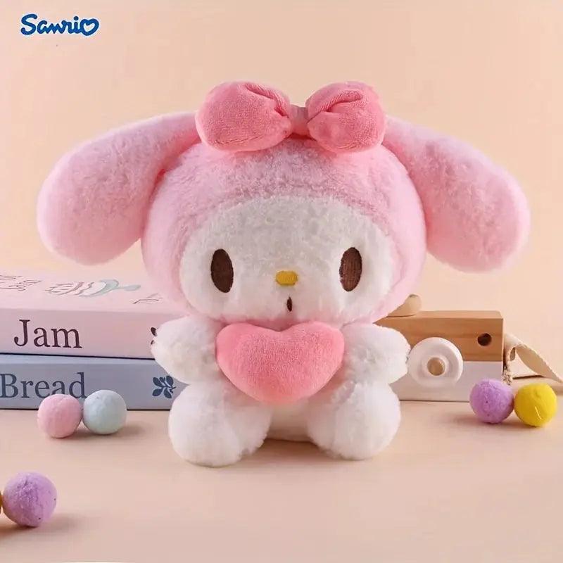 Hello Kitty Plush Pillow 22cm Soft Heart Shape Toy - ToylandEU™