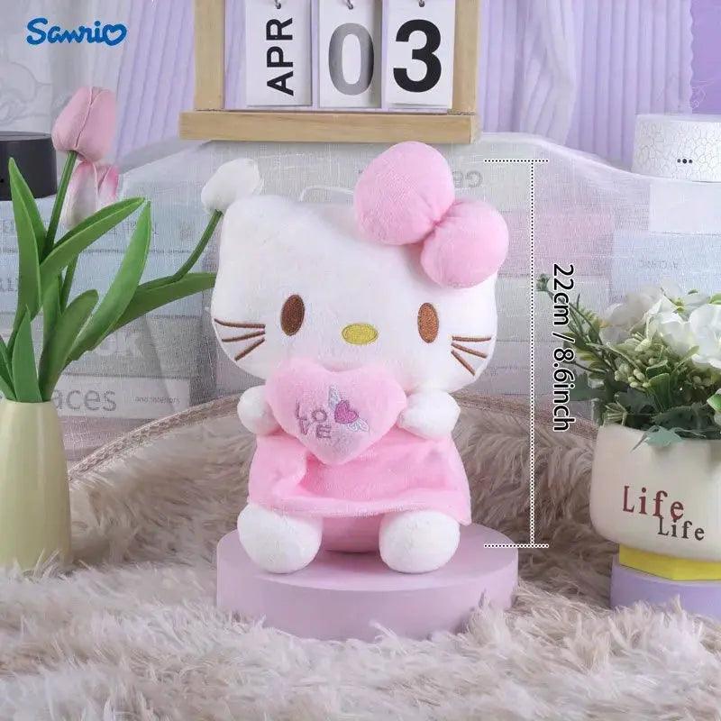 Hello Kitty Plush Toy Soothing Heart Shaped Pink - ToylandEU™