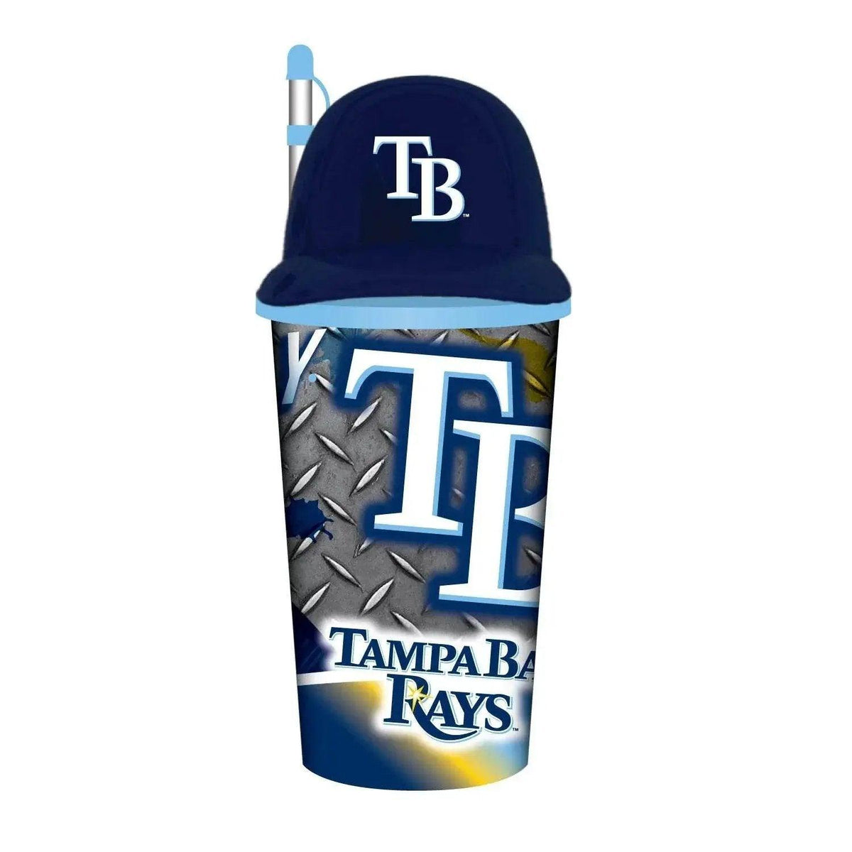 Tampa Bay Rays Helmet Cup 32oz Plastic With Straw Lid - ToylandEU™