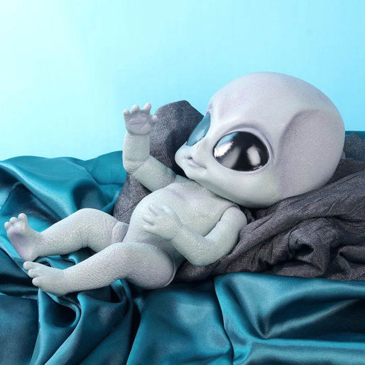 High Quality Reborn Alien Baby Doll Realistic Hand-Painted Vinyl Collectible Toy for Collectors and Educational Purposes - ToylandEU