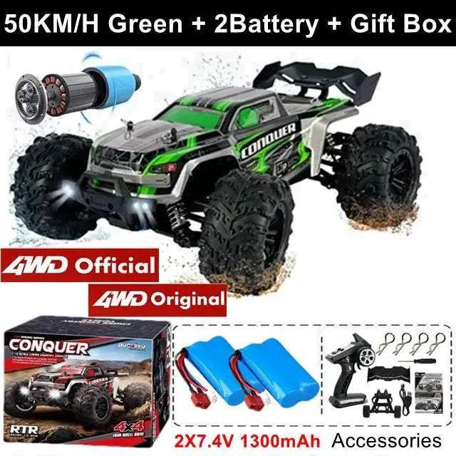 High Speed 4WD Remote Control Car Brushless Kids And Adults - ToylandEU