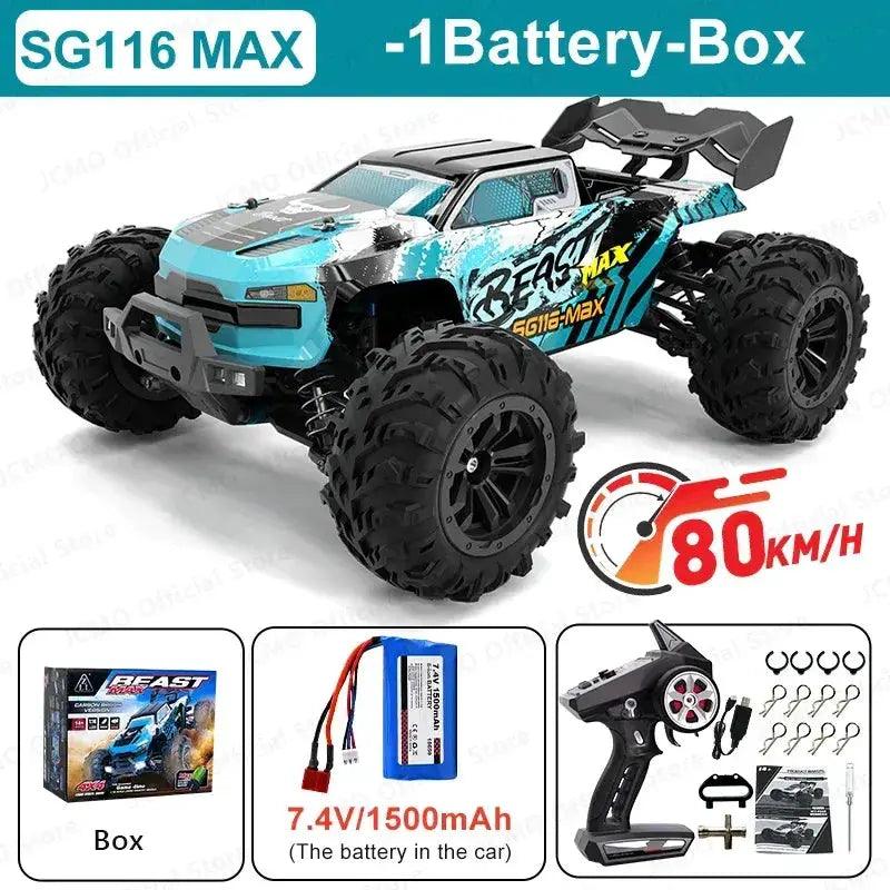 High Speed Brushless RC Car 4WD Off Road Pro Racing - ToylandEU™