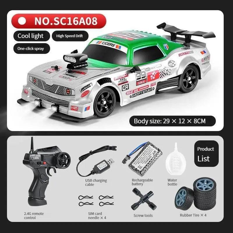 High Speed Remote Control Drift Car with Two Tire Options - ToylandEU - ToylandEU™