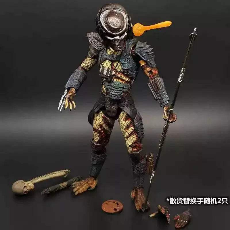 Highly Articulated Action Figure Set with Predator and Alien Characters for Movie Collectors and Fans - ToylandEU