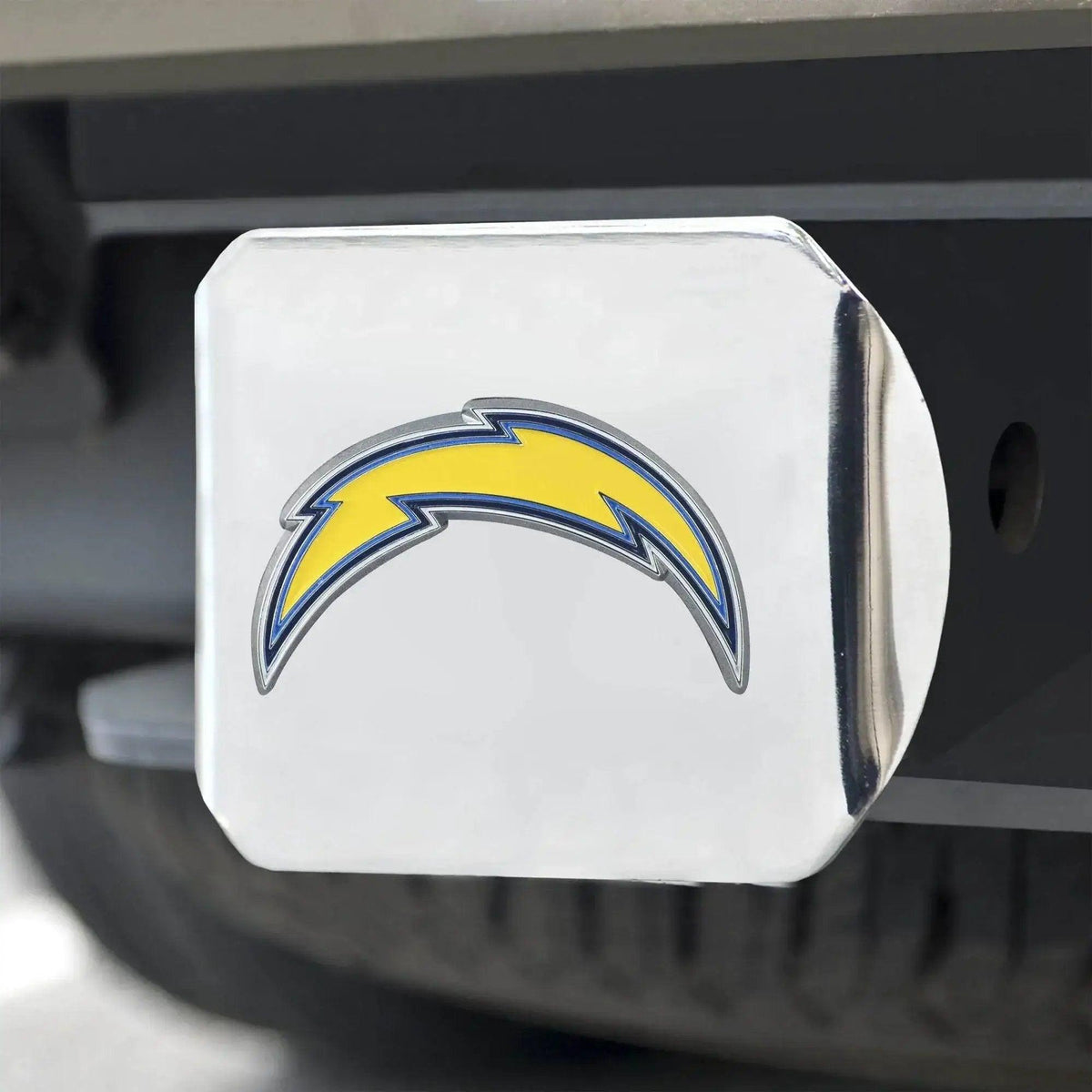 Los Angeles Chargers Chrome Hitch Cover Emblem Two Inch - ToylandEU™