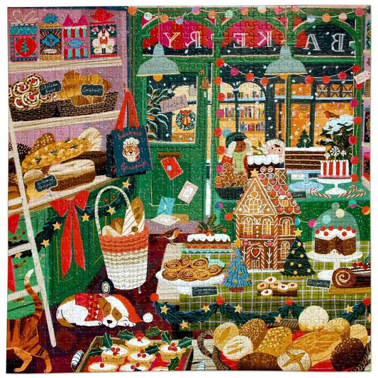 Holiday Bakery 1000 Piece Jigsaw Puzzle Ribbon Cut - ToylandEU™