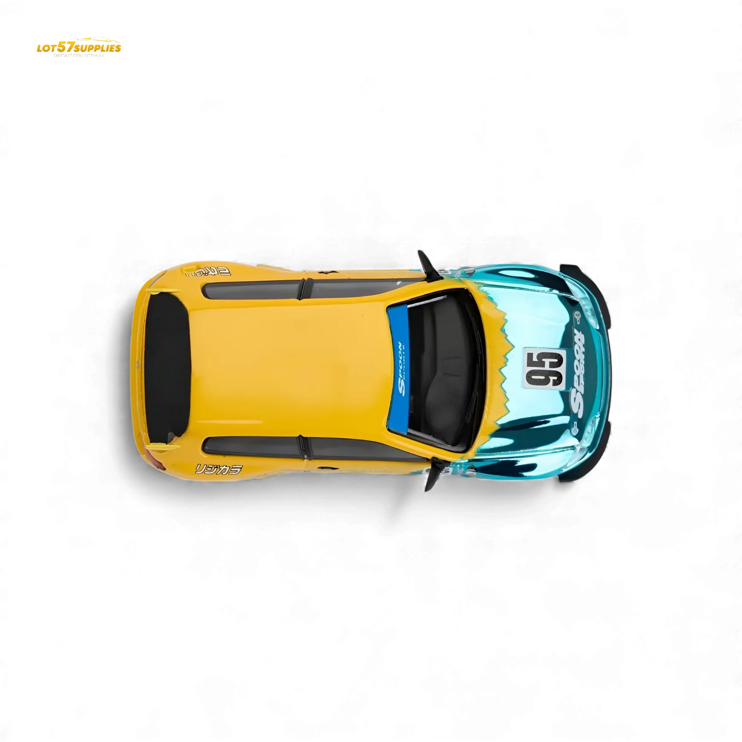 Honda Civic EG6 Diecast Model 1To64 Rocket Bunny Limited Blue - ToylandEU