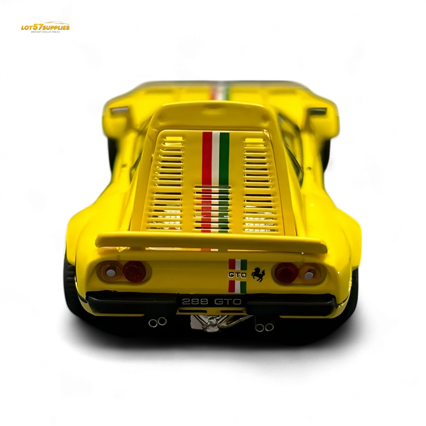 Hone Model 64 288GTO Wide-Body - Latte Art Yellow 1/64 - ToylandEU