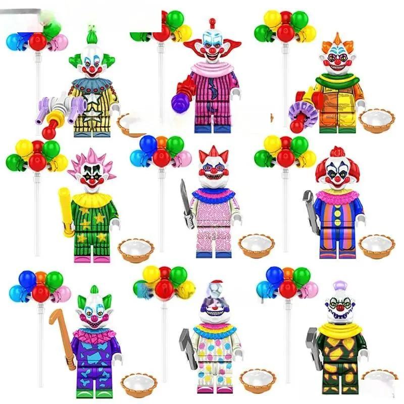 Killer Clowns From Outer Space set of 9 movie Lego Minifigures custom toys - ToylandEU™