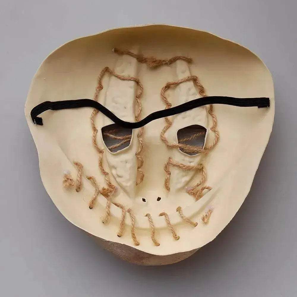 Terrifying Joker Skull Half Face Latex Mask Toyland EU - ToylandEU™