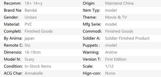 Horror Movie Characters Chucky Freddy Jason Action Figures Toys - ToylandEU