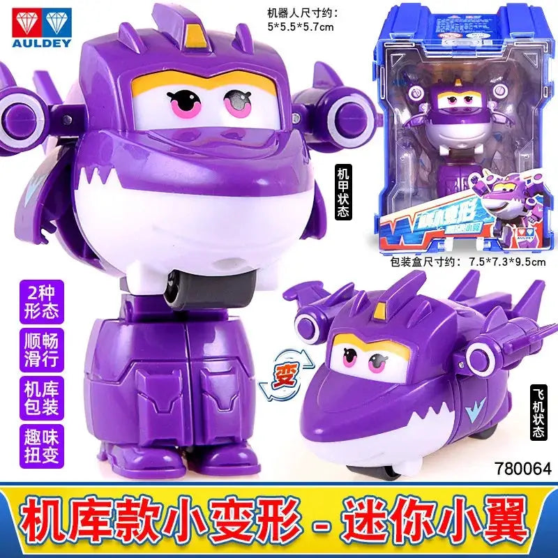 Hot New Super Wings Mini Transforming Plane Action Figure - ToylandEU