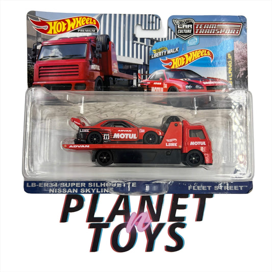 Hot Wheels Team Transports Diecast Cars Premium - ToylandEU™
