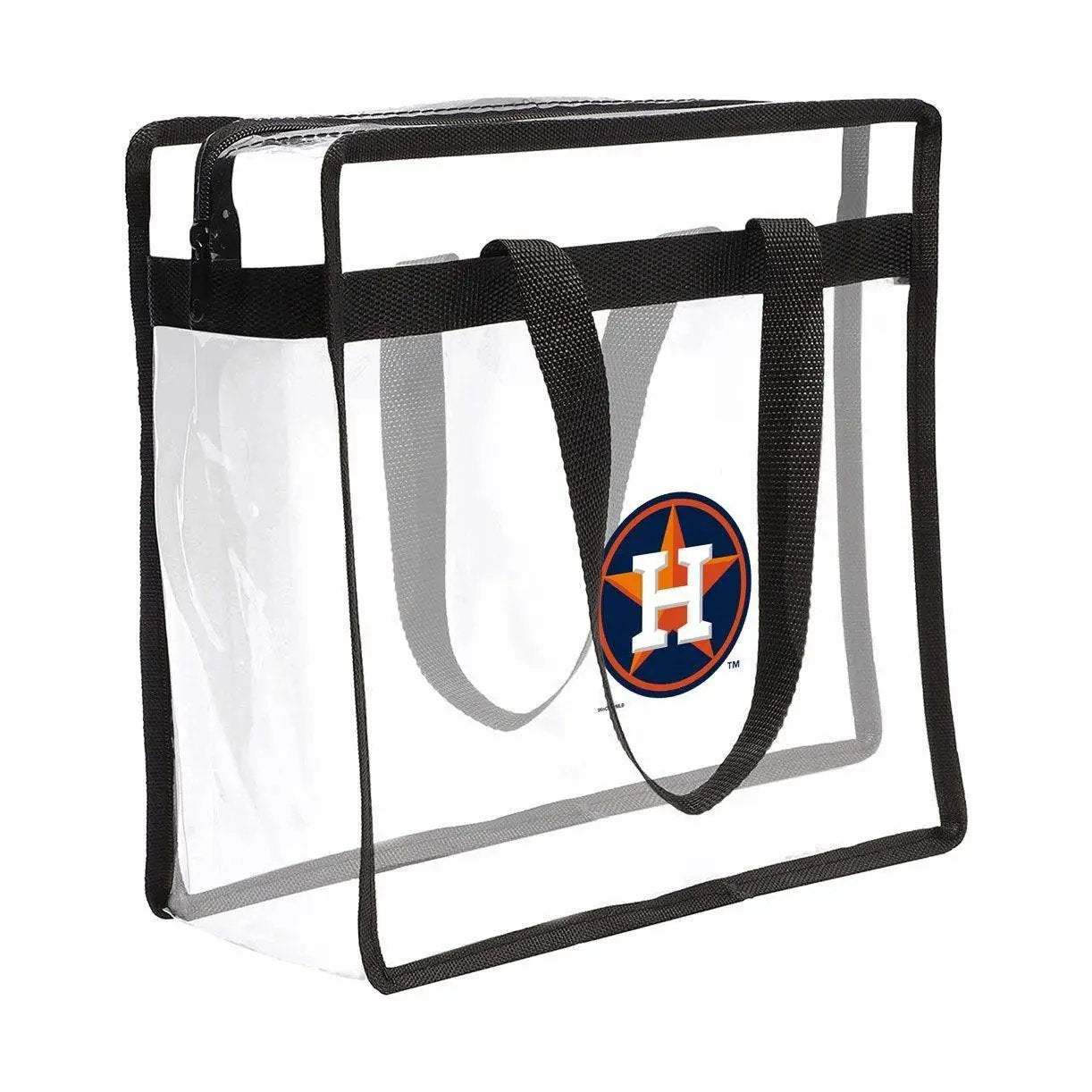 Houston Astros Clear Stadium Tote Bag With Top Zip - ToylandEU™