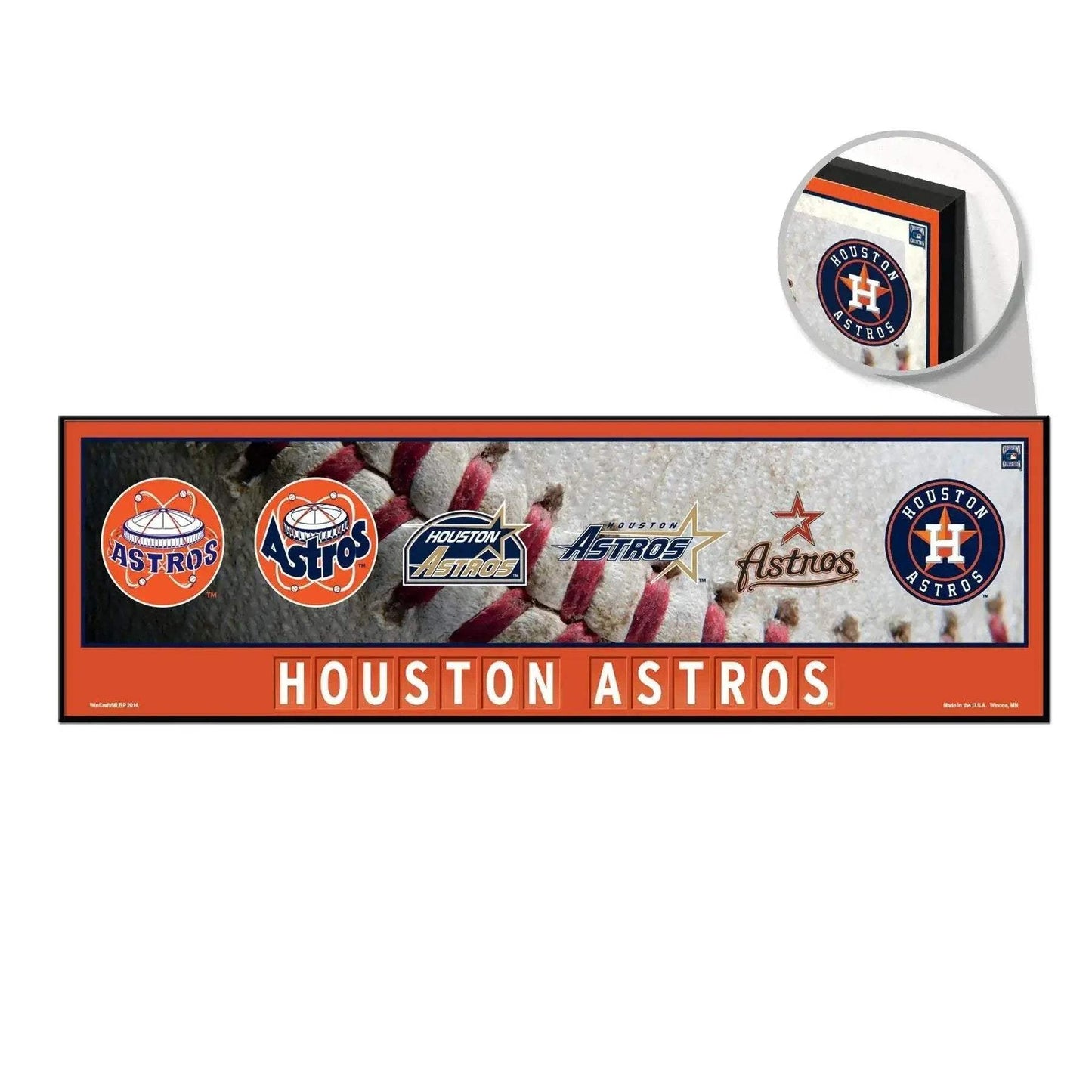 Houston Astros Wood Sign 9x30 Evolution Wall Art Decor - ToylandEU™
