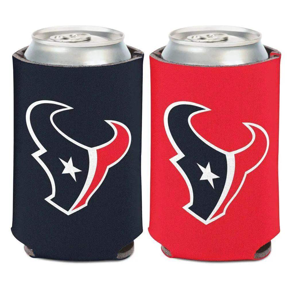 Houston Texans 12oz Can Cooler Full Color Imprint USA Made - ToylandEU™