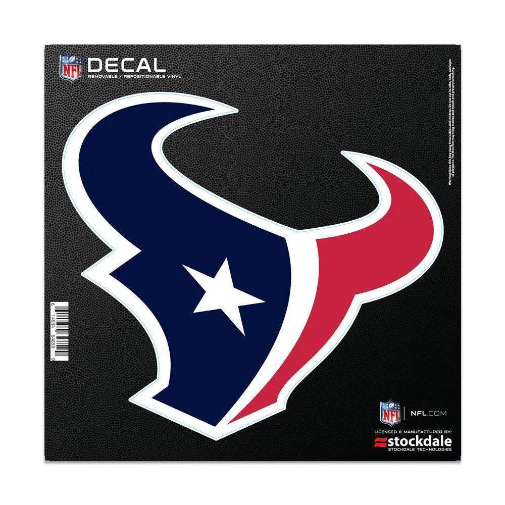 Houston Texans All Surface 6x6 Vinyl Decal Logo Team Pride - ToylandEU™