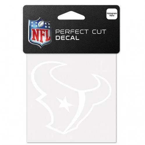 Houston Texans Decal 4x4 White Vehicle Vinyl Sticker - ToylandEU™
