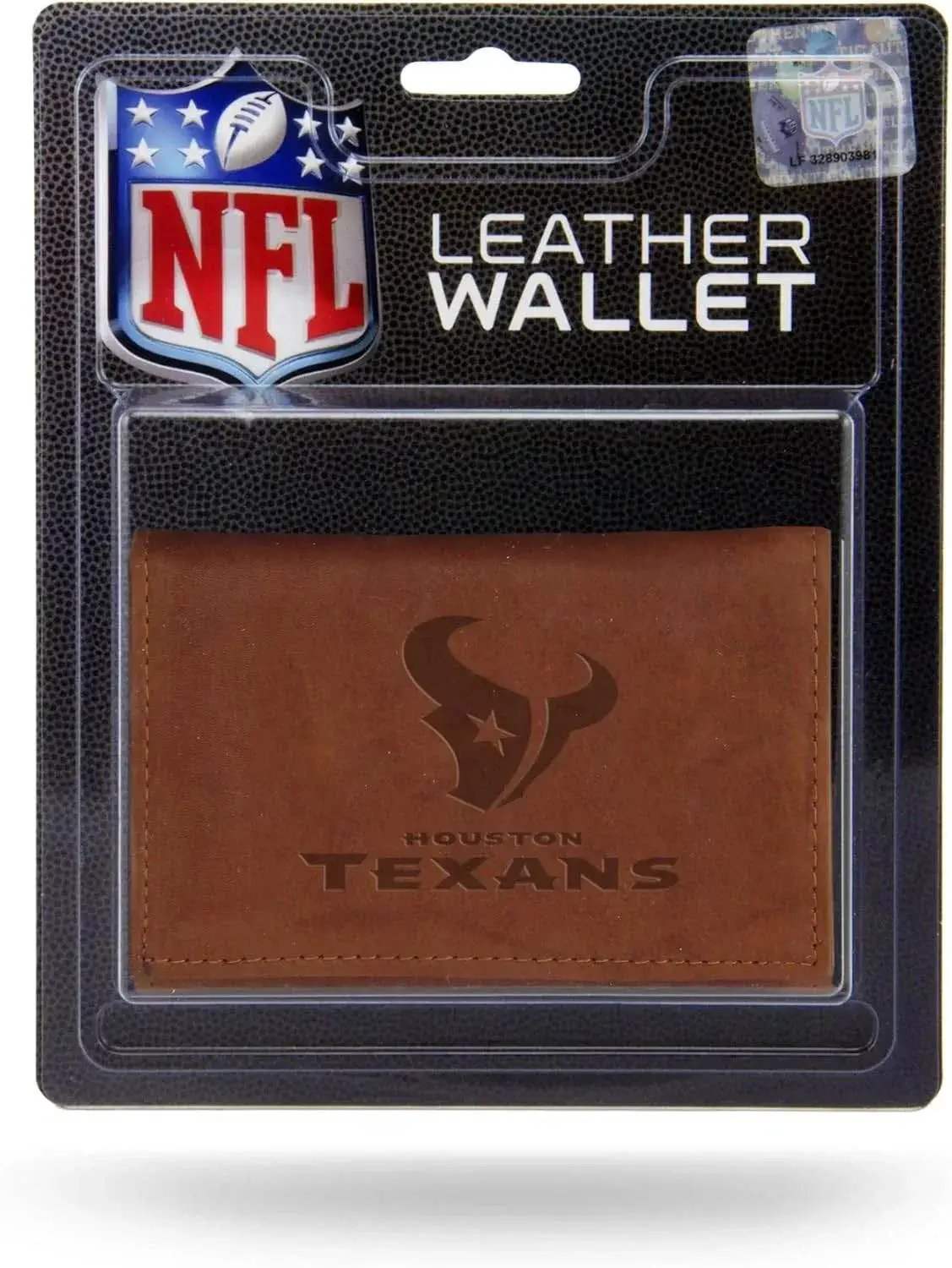 Houston Texans Leather Trifold Wallet Embossed Official - ToylandEU™