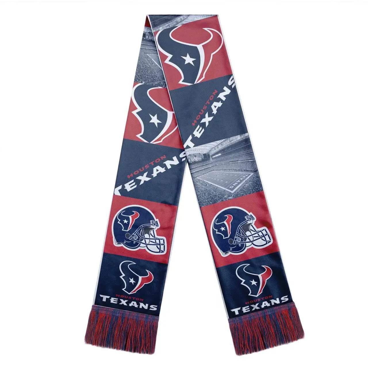 Houston Texans Scarf Printed Bar Design Collectibles Gear - ToylandEU™