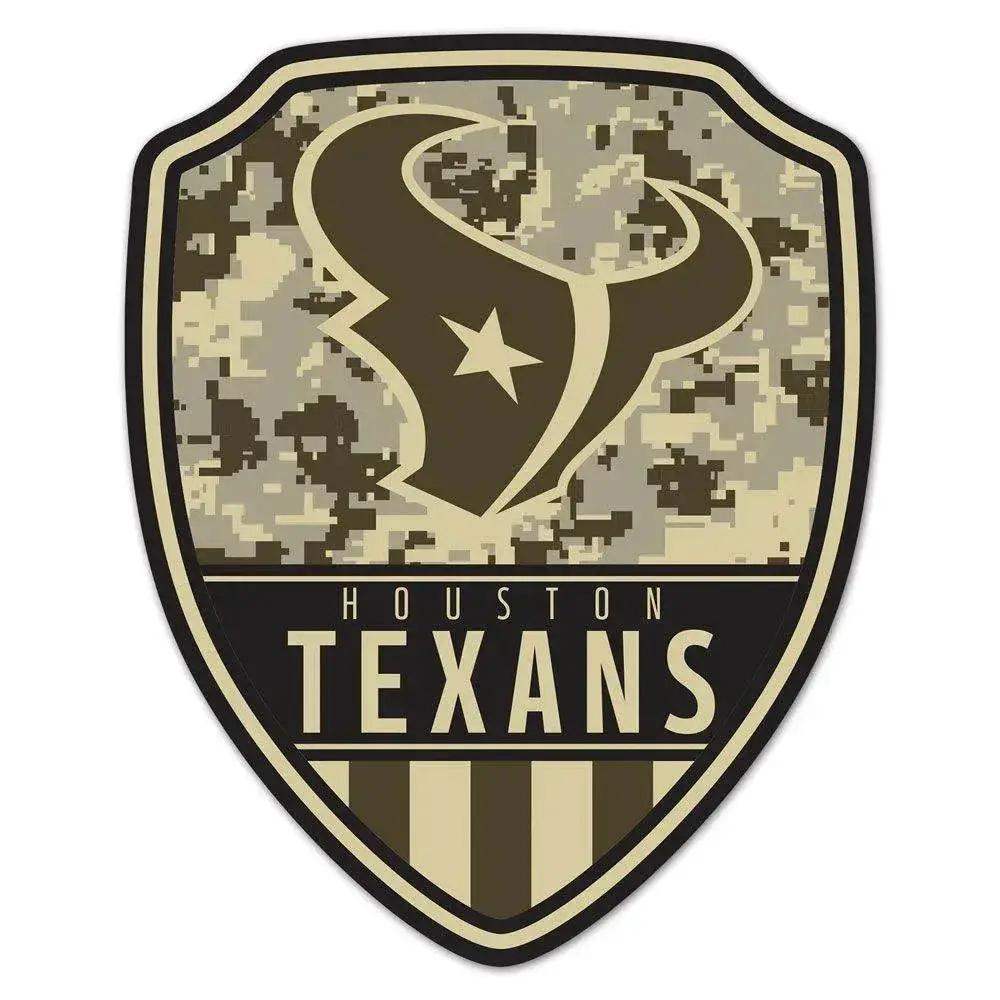 Houston Texans Wood Sign Shield Shape 11x17 Indoor Decor - ToylandEU™