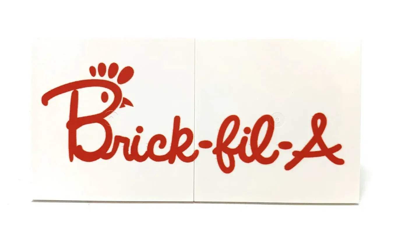 Large Printed LEGO Brick Signage For Figure Displays On Two 6x6 Official LEGO Tiles - ToylandEU
