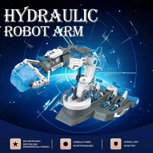 Hydraulic Robot Arm STEM Kit For Kids Learning Hands On - ToylandEU™