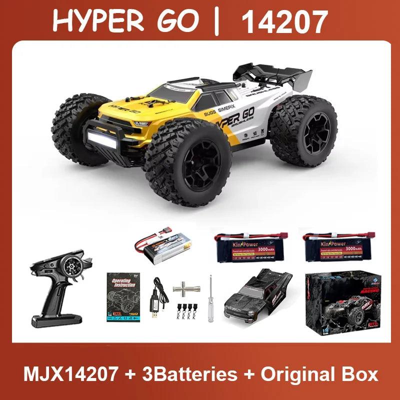 Hyper Go MJX 1/14 RC Car 4WD Brushless Off Road